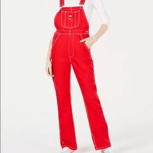 Dickies Red Overalls